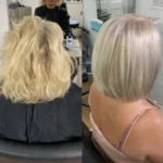 Full Bleach Out & Toner (Short Hair)